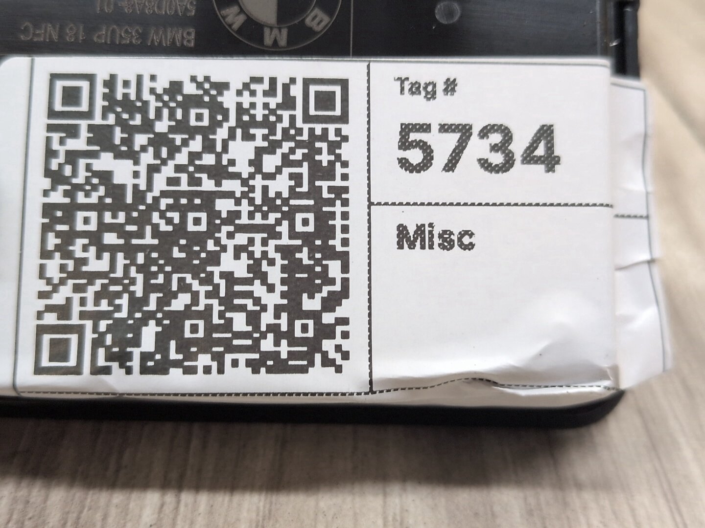2021-2022 BMW M340i G20 Wireless Phone Charger Module 5A0D8A8