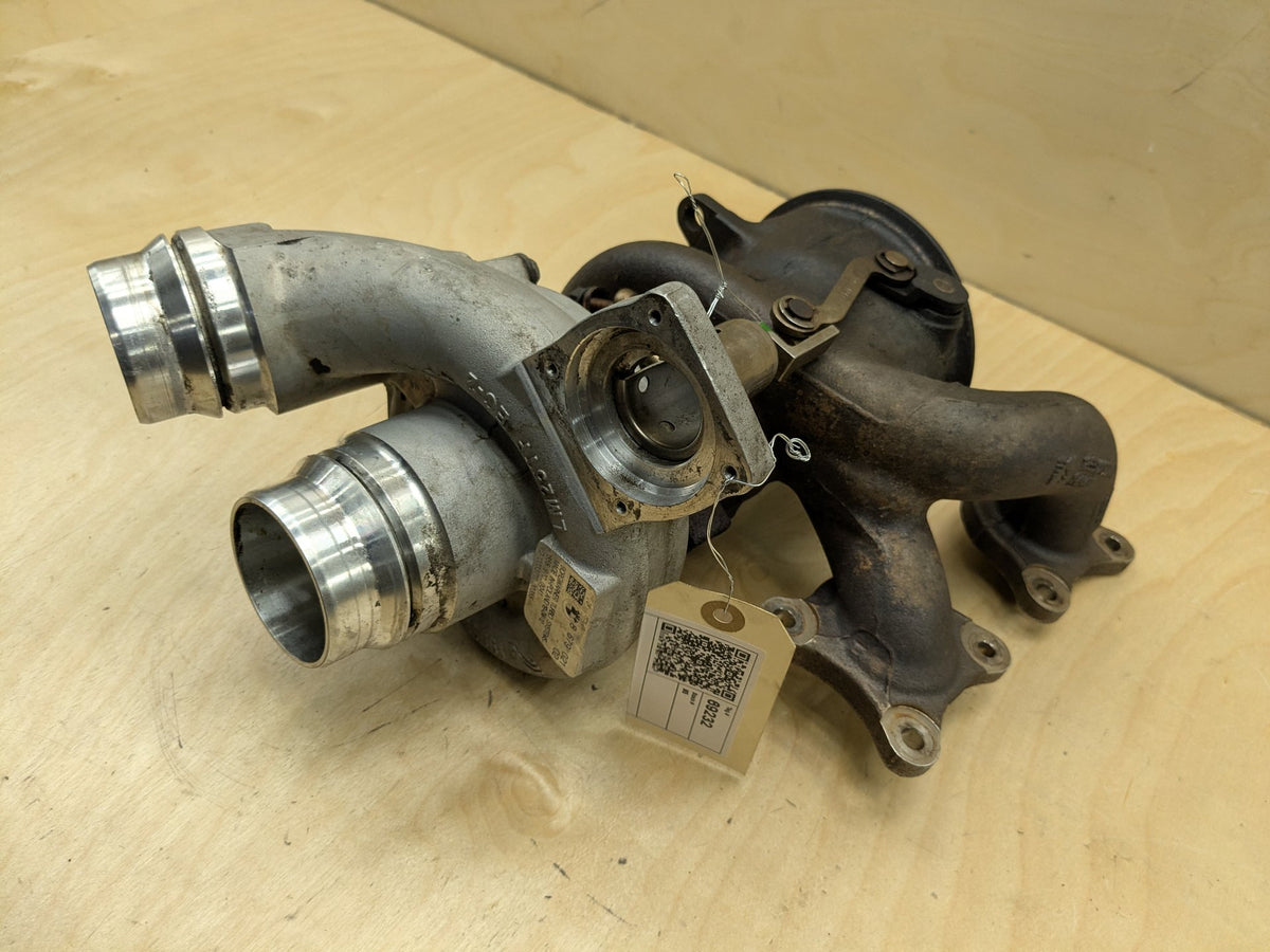 19-23 OEM BMW G05 G06 G07 G12 G16 G30 Turbo Charger 2 PORT w/ Manifold B58