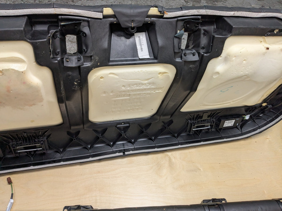 11-13 OEM BMW F10 M5 Front Rear Left Right Interior Seats Door Panels BLACK