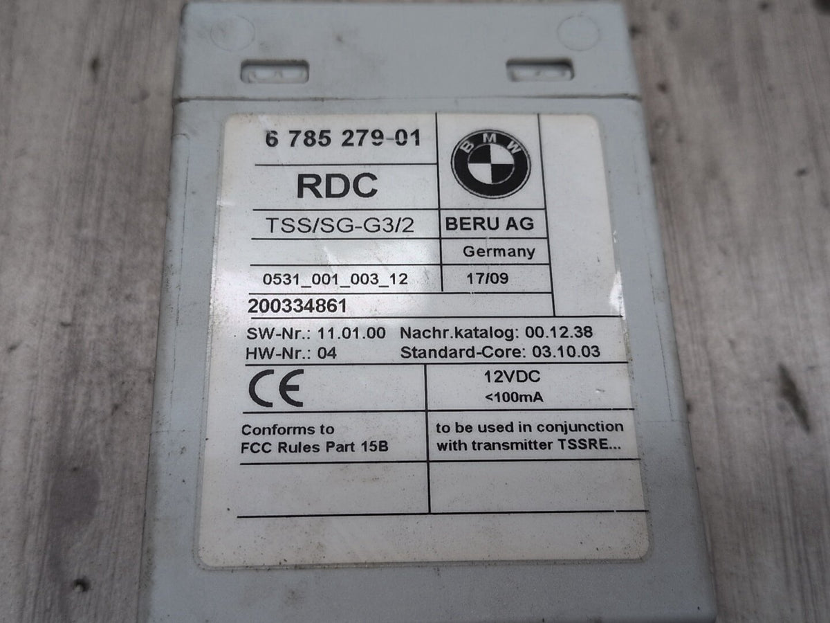 OEM BMW E60 E70 E82 E90 E92 E93 X5 M3 Tire Pressure Control Module Unit TPMS RDC