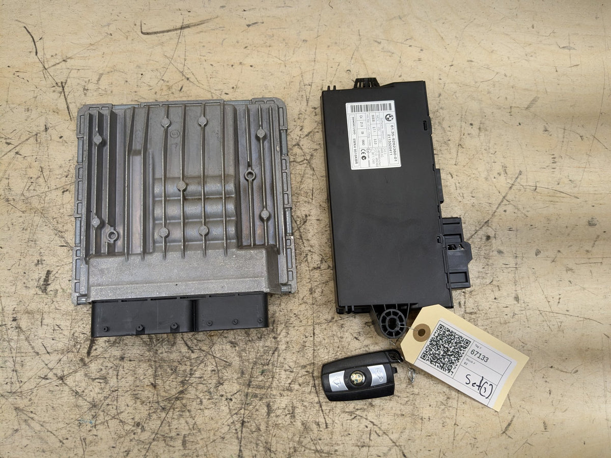 2007-2013 BMW 328i E92 Engine ECU DME Computer w/ Cas & Key SET 9262360