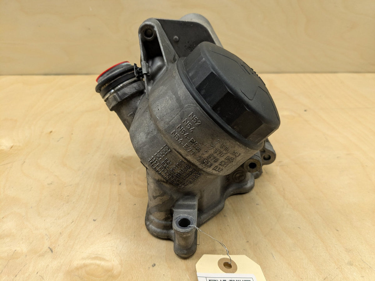 10-17 OEM BMW F01 F07 F10 F12 F25 X3 X4 N55 Engine Oil Filter Housing COOLER