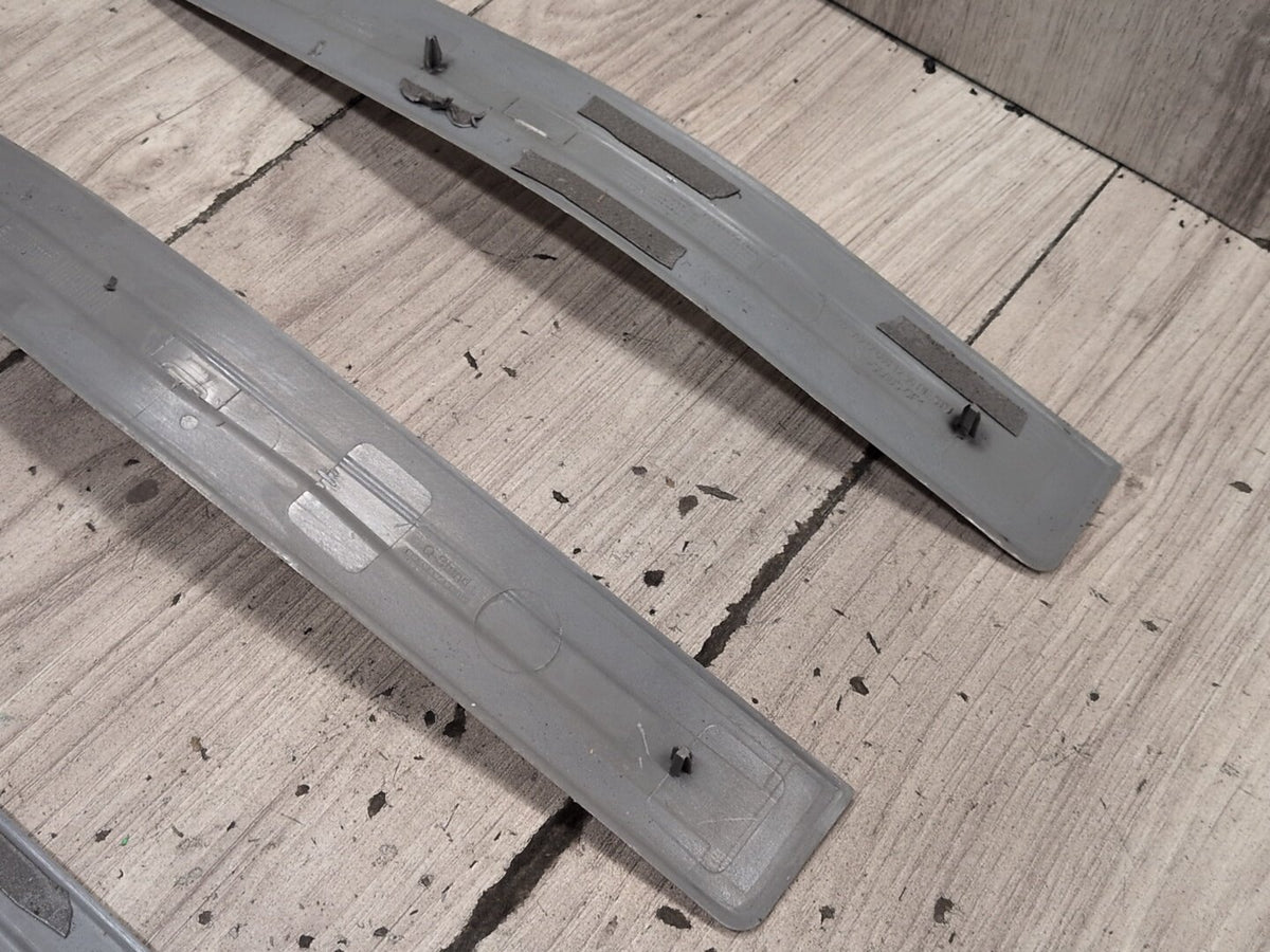 2009-2012 Mercedes E550 W212 Scuff Plate Door Sill Set A2126861136 OEM