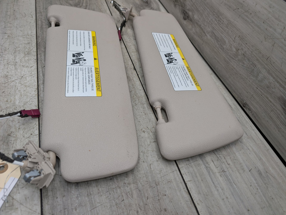 2014-2018 BMW X5 F15 Front Left Right Sun Visor SET 8059051 OEM