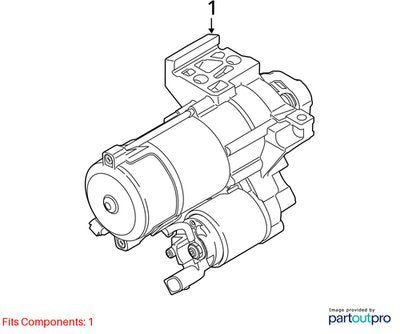 OEM BMW F90 F97 G01 G05 G20 G26 G30 G80 G82 Engine B58 S58 Starter Motor 8671505