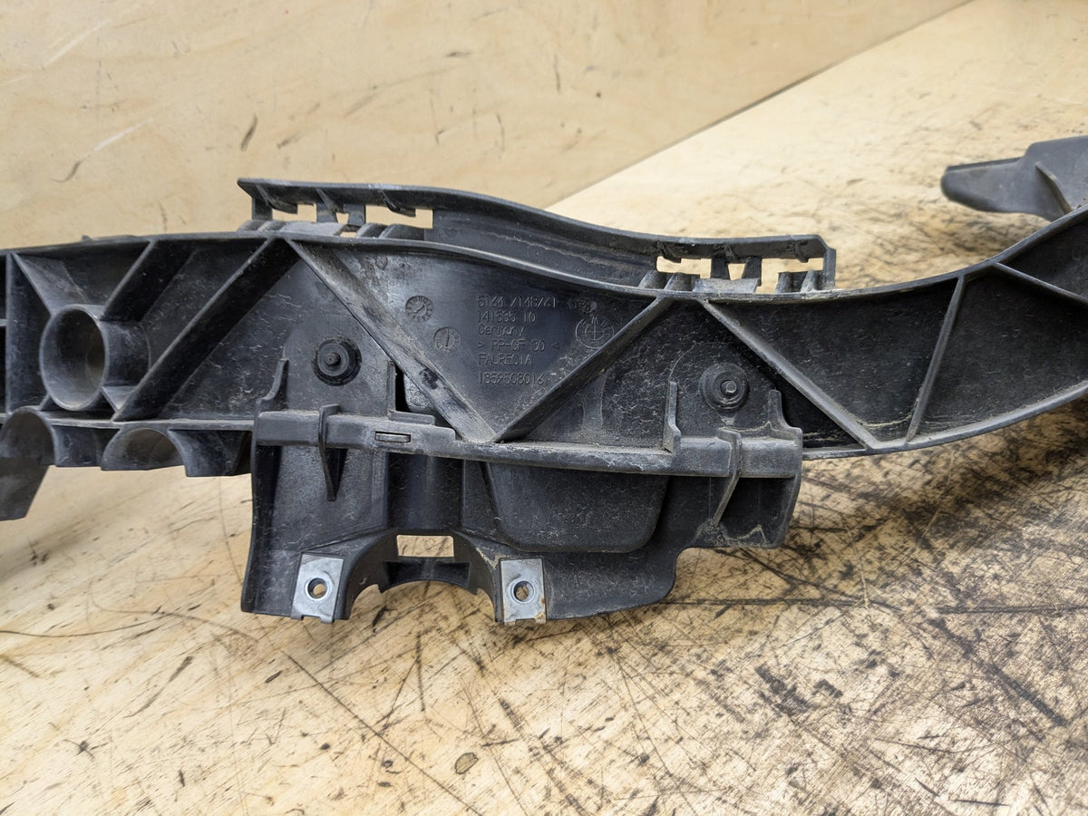 08-13 BMW E82 E88 128 135 Left Driver Headlight Arm Bracket Support Mount