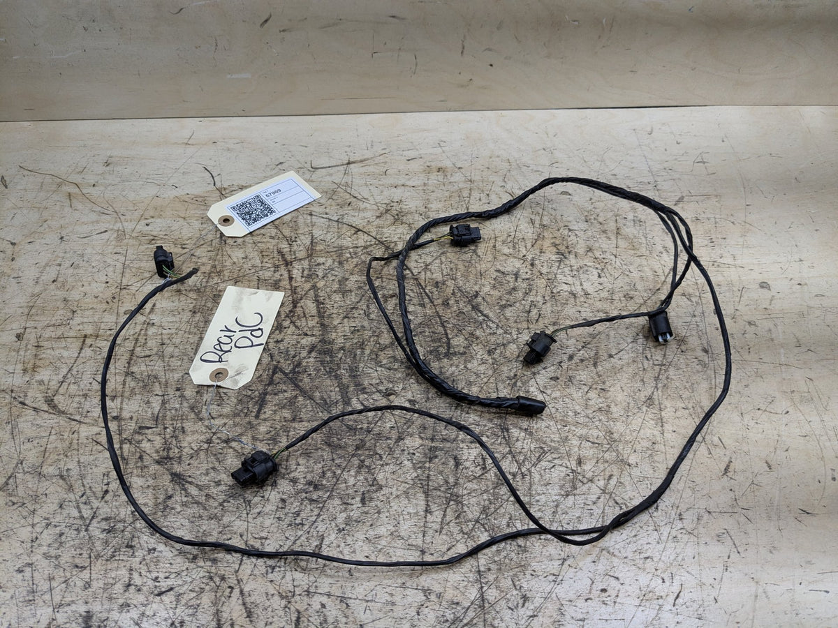 2008-2013 BMW 135i E88 Rear Bumper PDC Sensor Wiring Harness 9182571 OEM