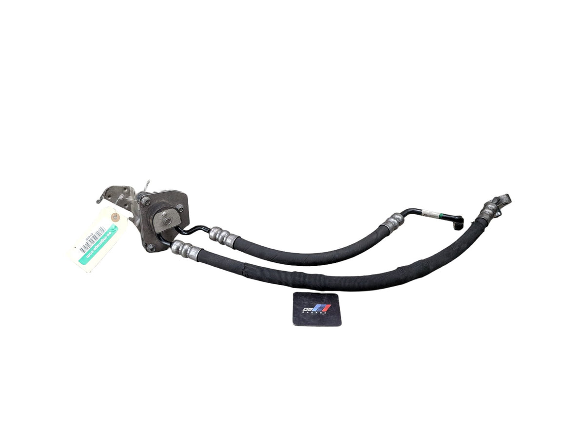 06-14 OEM BMW E70 E71 X5 X6 Power Steering Pressure Fluid Hose Pipe PAIR