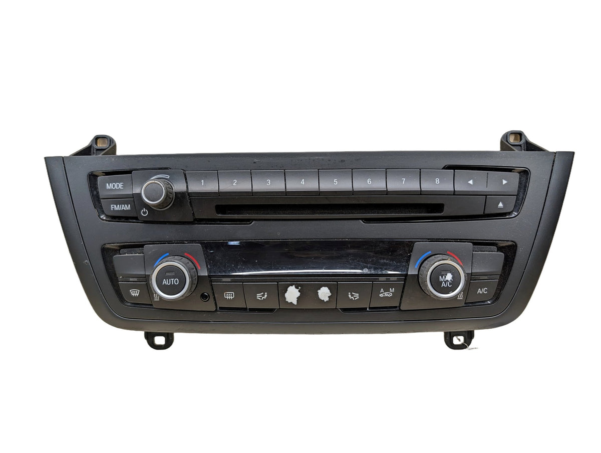WEAR* 12-16 OEM BMW F82 F30 F32 F36 M3 M4 AC Heater Control Panel Media Buttons