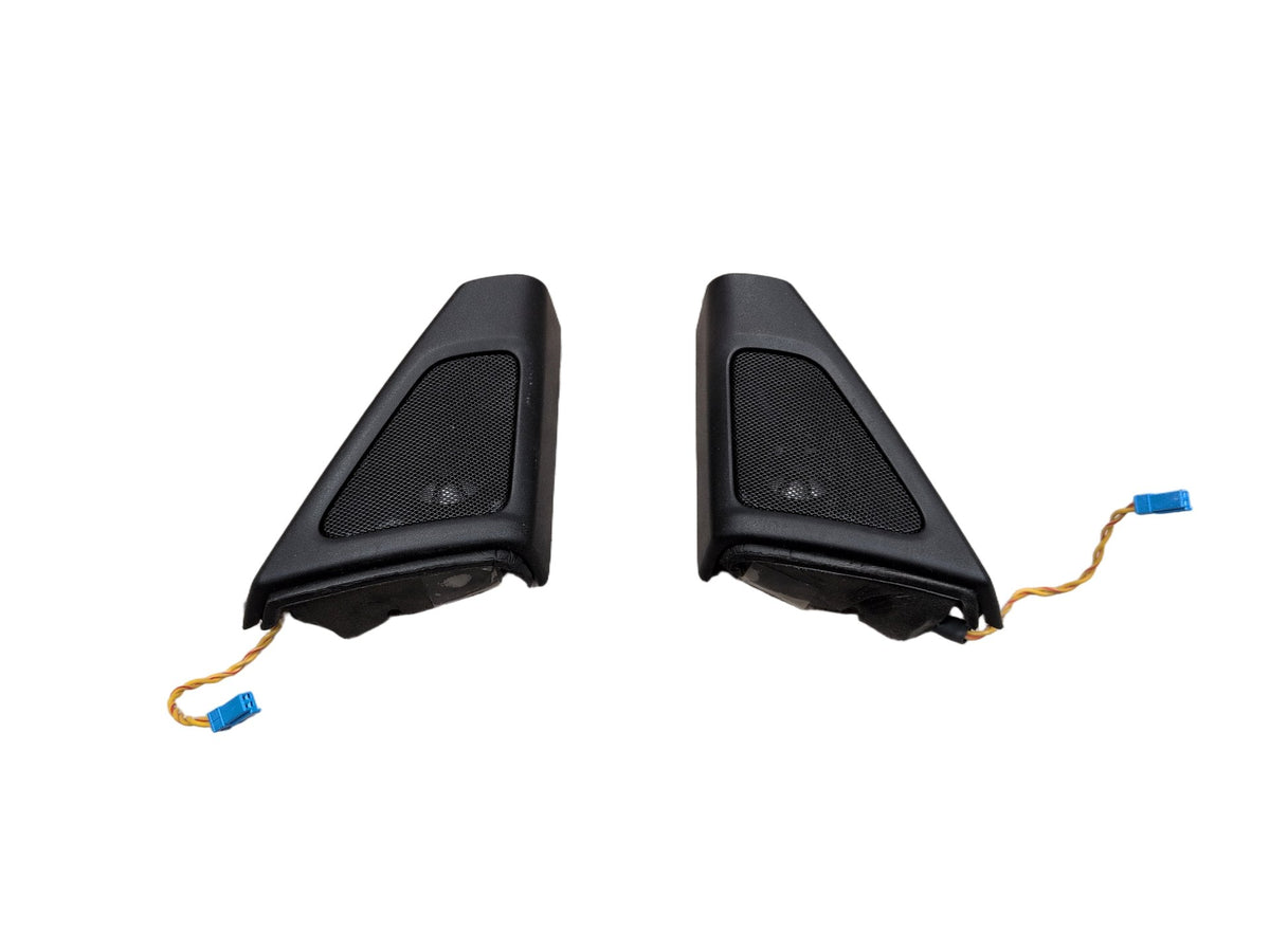 2011-2016 BMW M5 F10 Front Left Right Door Triangle Speaker Assembly SET 7199300