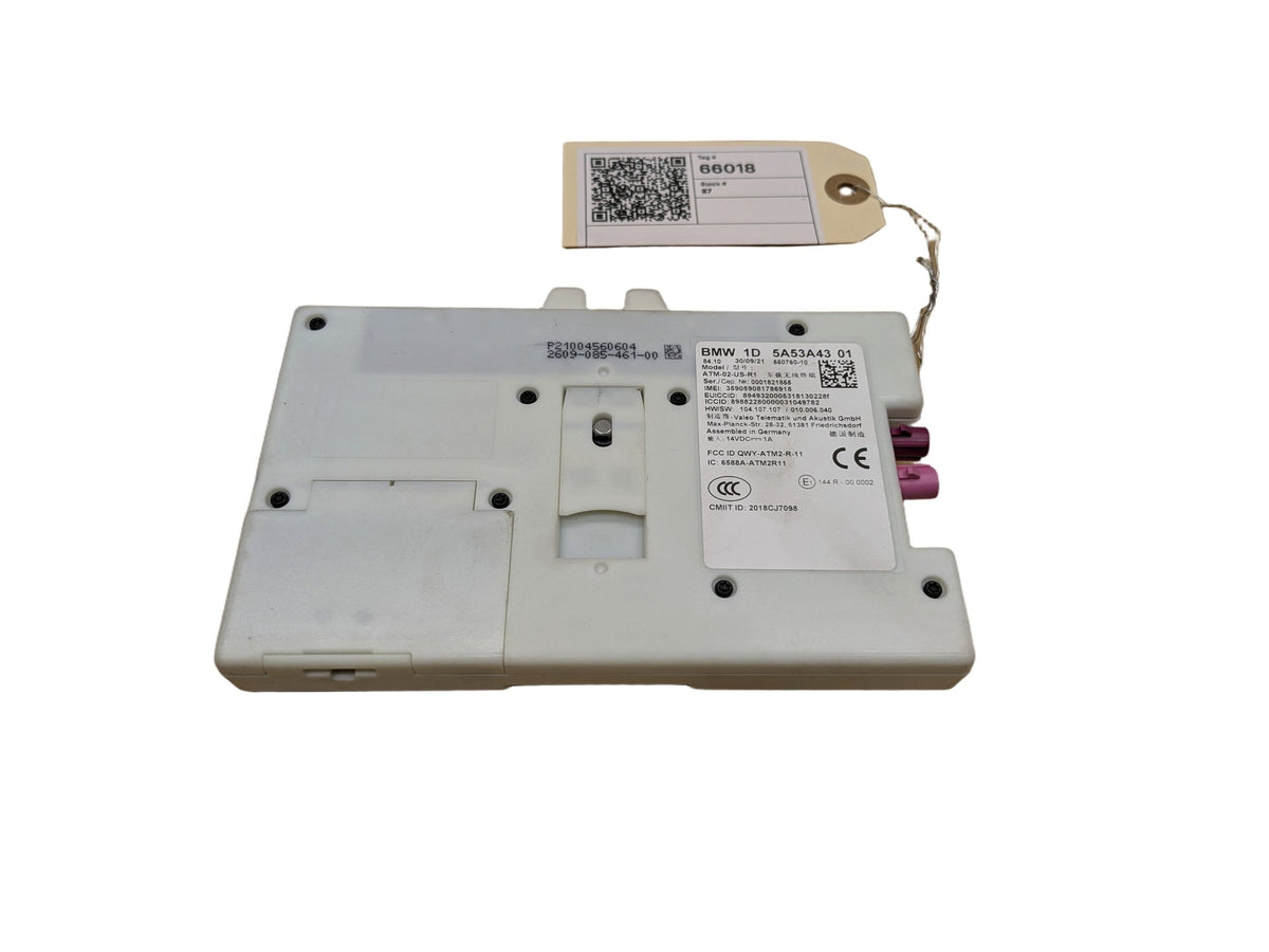 OEM BMW F44 G01 G05 G12 G20 G22 G26 G30 G80 G82 Telematics Control Module Unit