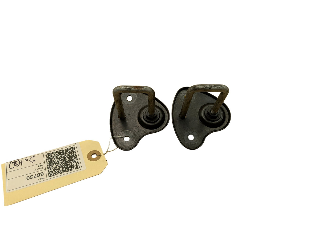 2018-2025 BMW X3 G01 Hood Bonnet Safety Lock Latches SET 7347412 OEM