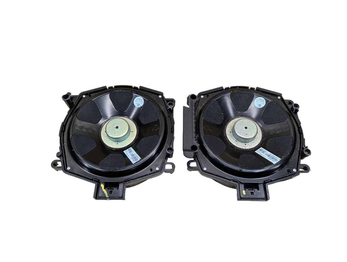 2015-2019 BMW X6 F16 Left Right Seat Speaker Subwoofer SET 9297898 OEM