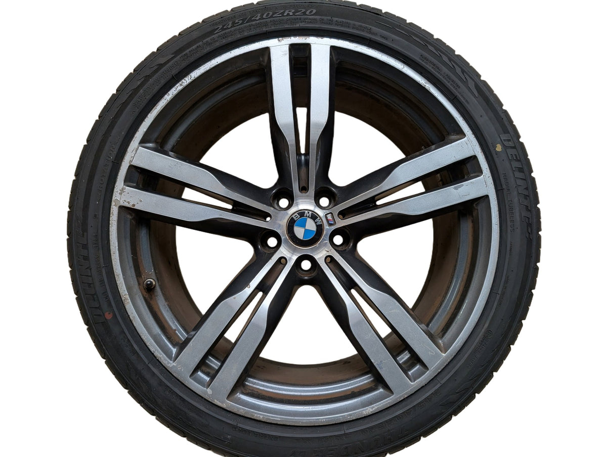 OEM BMW G11 G12 G32 740 750 M760 Wheel Rim 20x8.5" ET25 Double Spoke Style 648M
