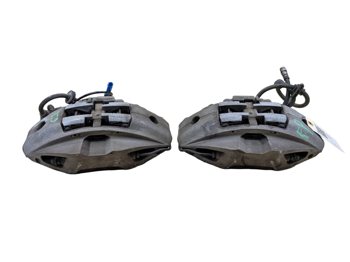 16-22 OEM BMW G11 G12 745eX 750i 750iX Front Left Right Brake Caliper Gray SET