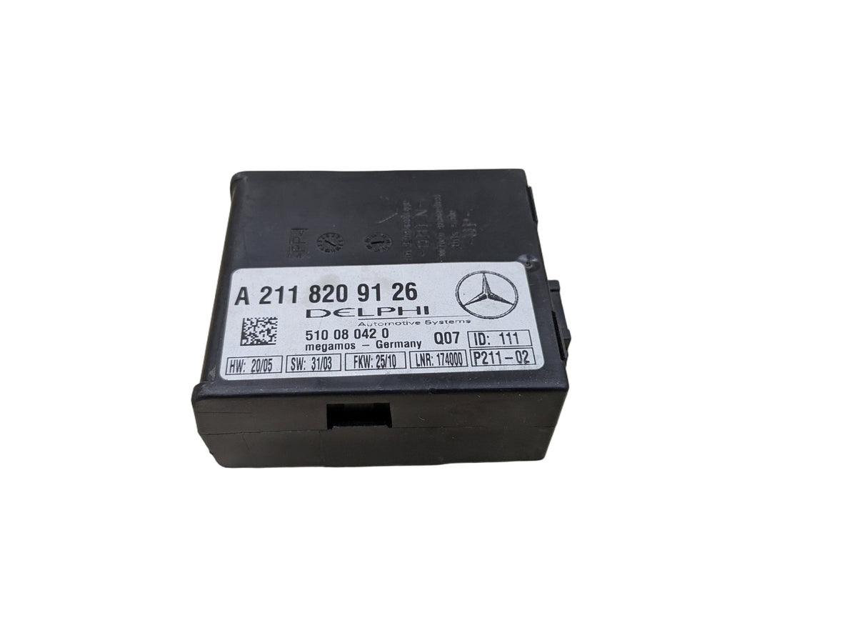 2009-2011 Mercedes-Benz SLK-Class R171 Anti Theft Siren Alarm Module A2118209126