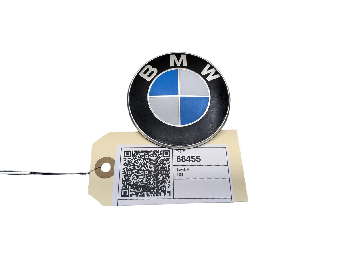 OEM BMW E90 F02 F22 F30 F32 F36 F80 F87 M3 M4 Rear Trunk Lid Round Emblem 74mm