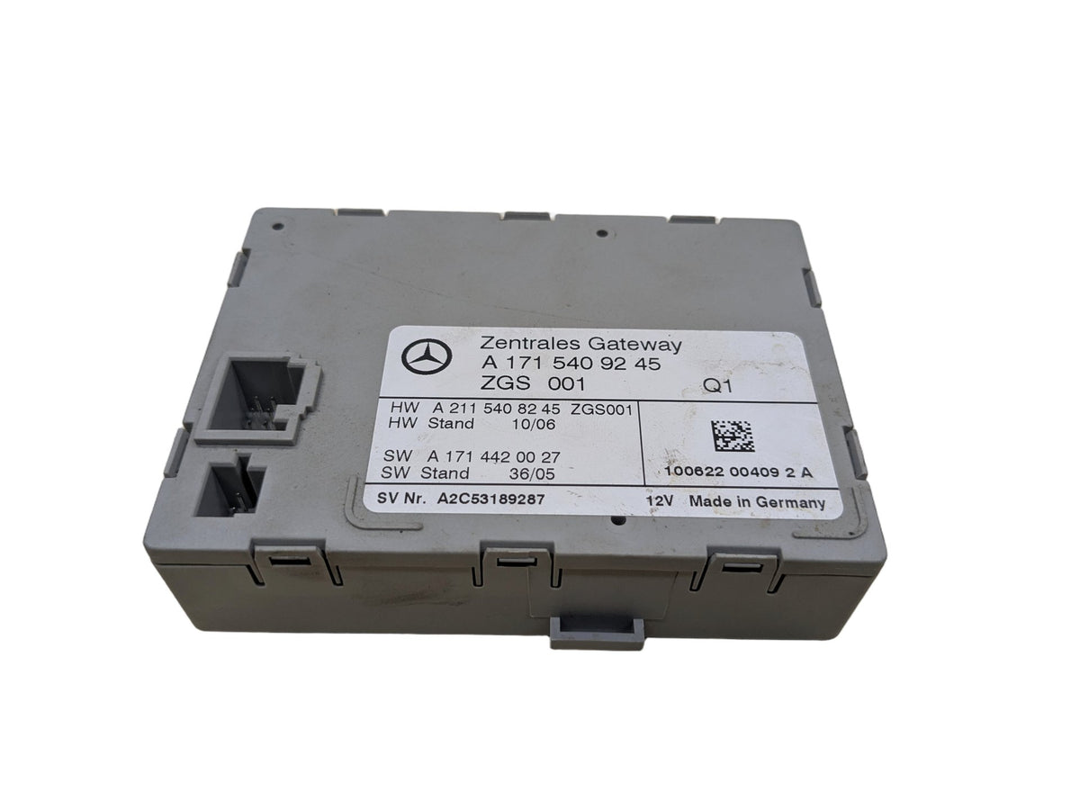 2009-2011 Mercedes-Benz SLK-Class R171 Gateway Module A1715409245 OEM