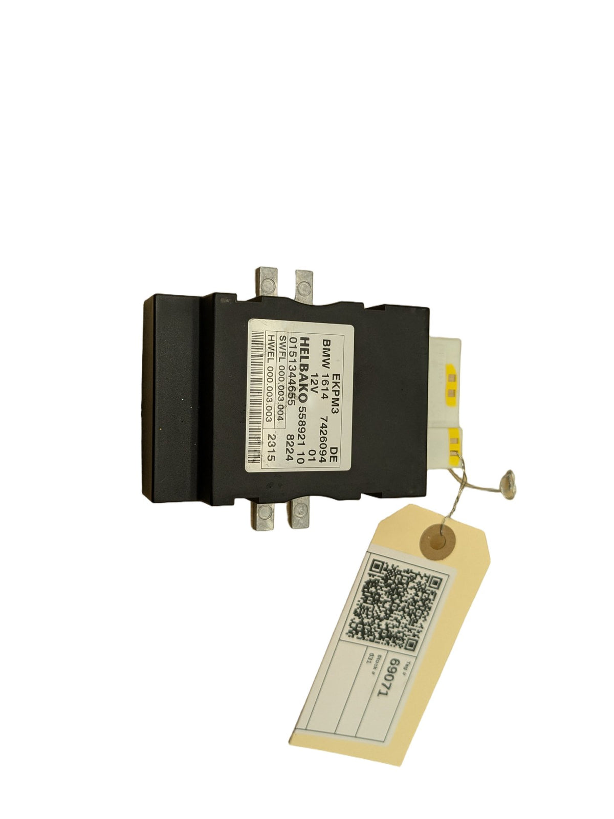 OEM BMW F80 F82 F83 F85 M3 M4 M5 M6 Helbako Fuel Pump Relay Control Module EKPM3