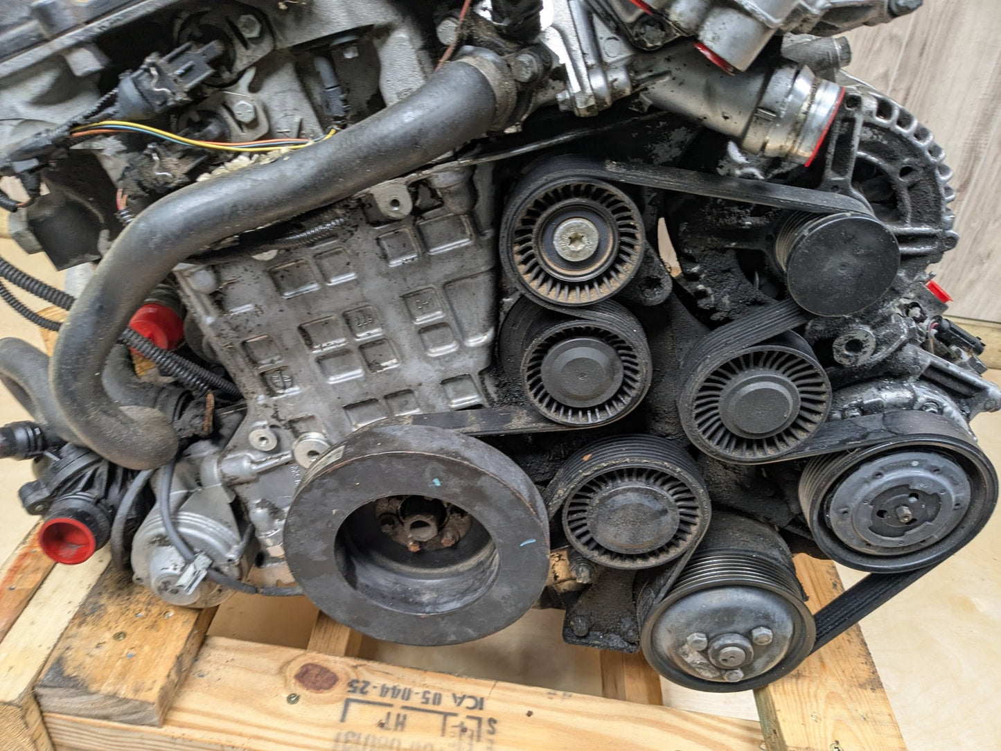09-11 OEM BMW E60 E61 535 Long Block 6 Bolt N54 RWD ENGINE MOTOR 166k Ran!!