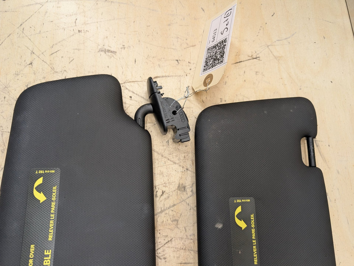 2011-2017 Audi RS5 8T Front Left Right Sun Visor SET 8K0857552 OEM
