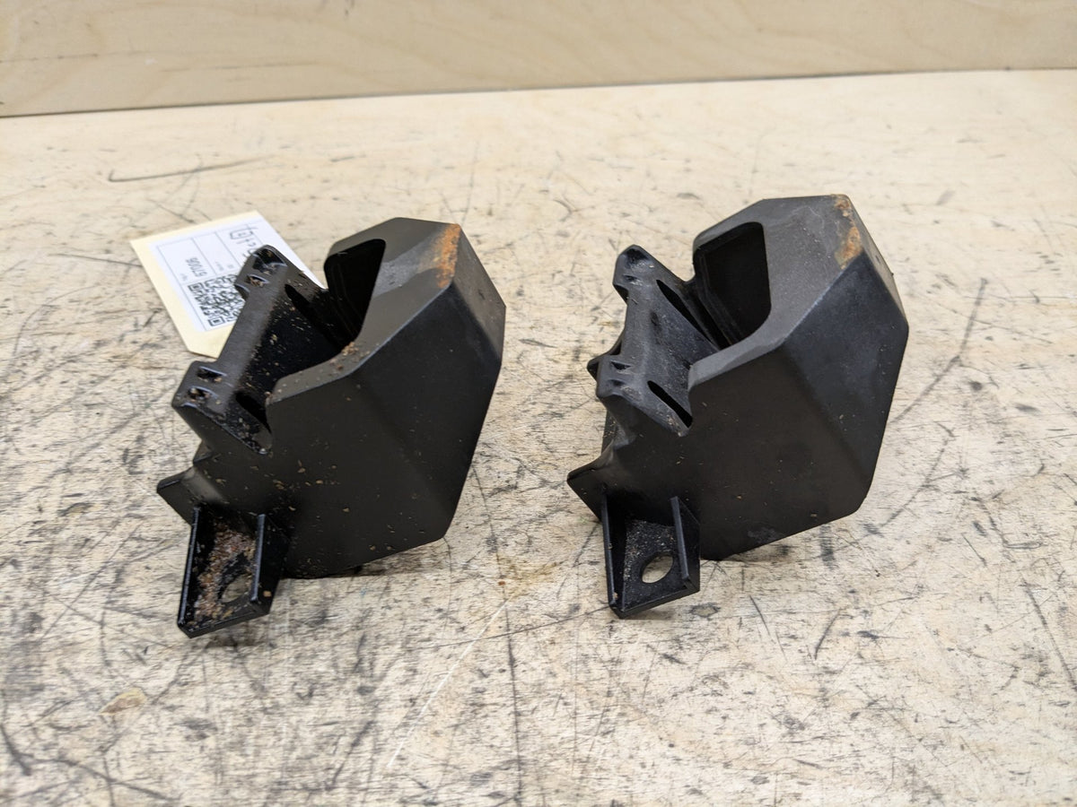 2007-2013 BMW 328i E92 Radiator Lower Mounting Brackets SET 7591647 OEM