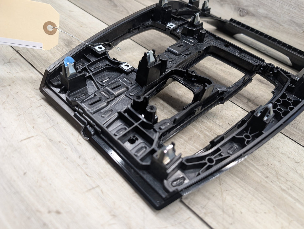 18-21 OEM BMW G01 G02 X3 X4 Center Console Interior Trim Oak Dark High Gloss