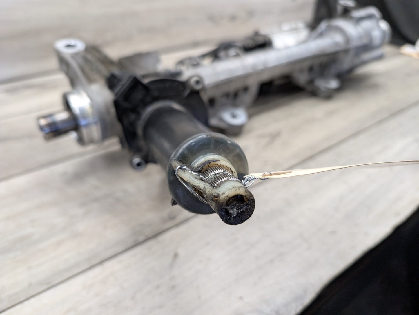 10-13 OEM BMW F07 F01 F02 550 RWD Power Steering Gear Rack and Pinion