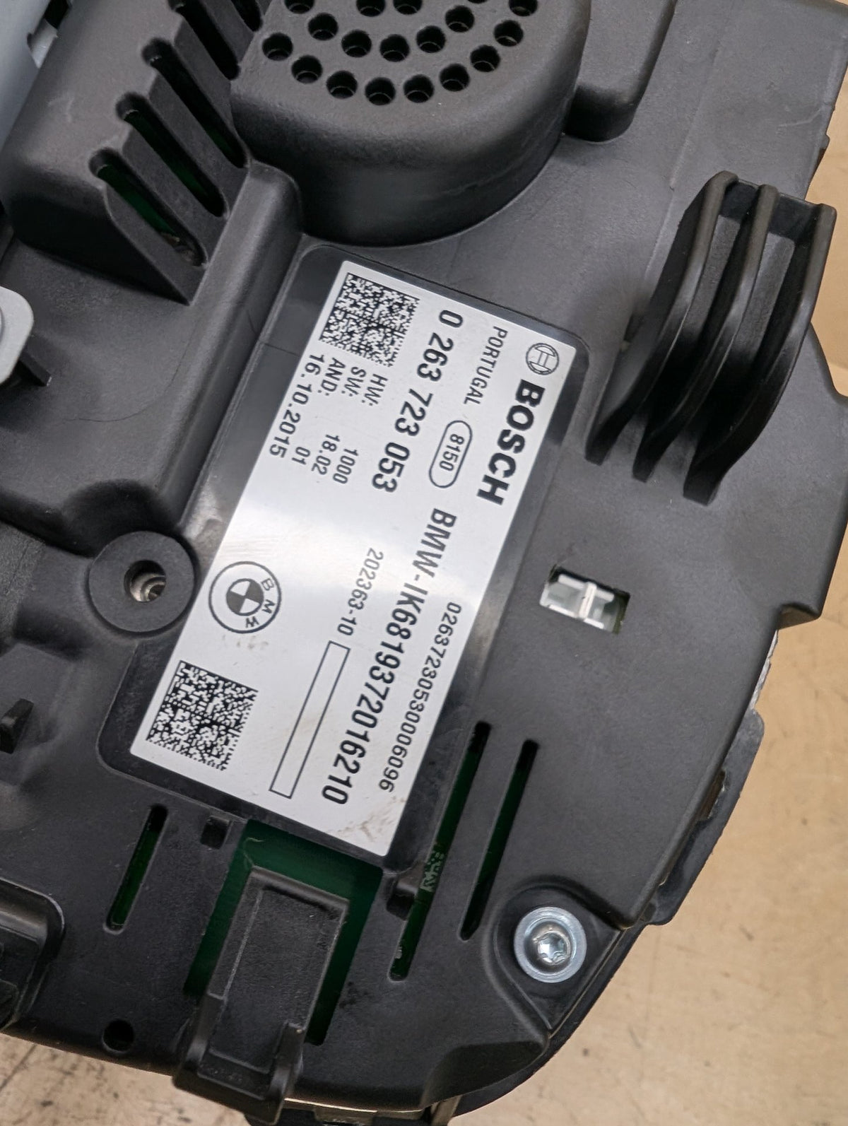 2016-2019 BMW 740Li G12 Instrument Speedometer Guage Cluster 6819372 OEM