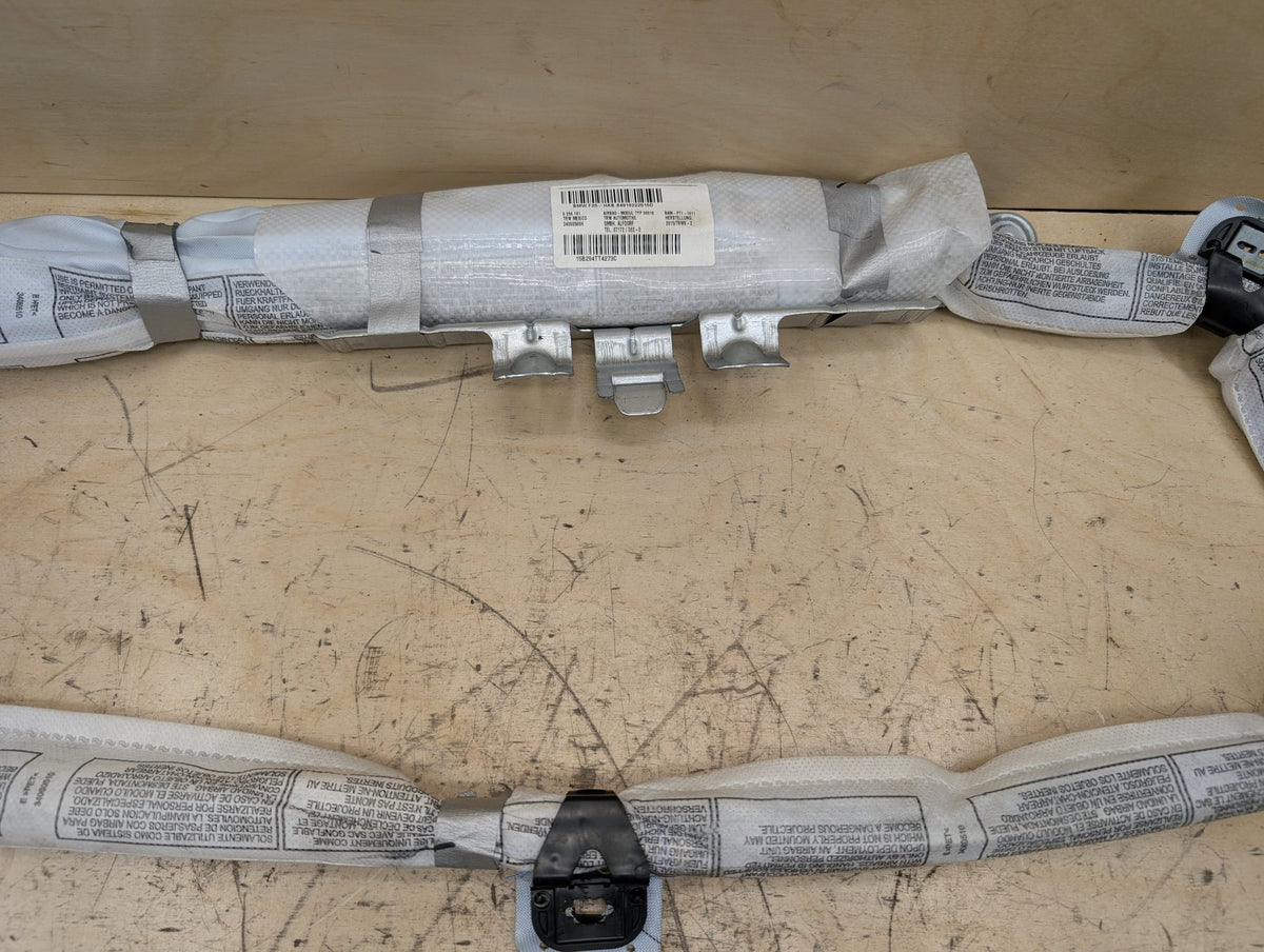 11-17 OEM BMW F25 X3 28 35 Left Driver Top Roof Head Air Bag Airbag Curtain
