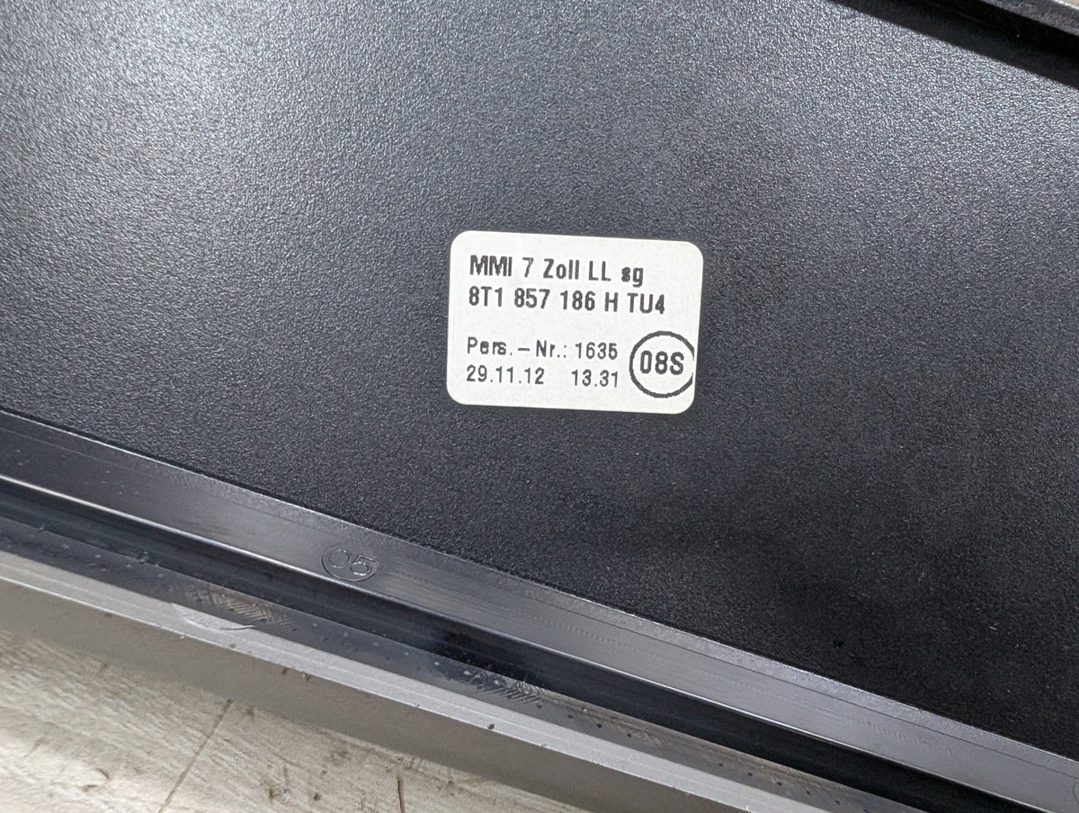 2008-2017 Audi S5 8T Front Rear Left Right Dash Interior Trims SET 8K0863305 09-17 OEM AUDI A4 A5 S4 S5 Front Dash Dashboard Center Display Console Trim Aluminum