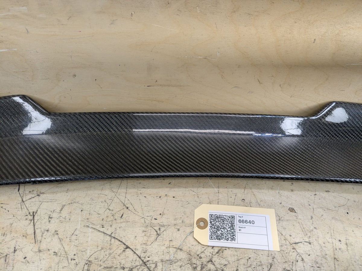 2012-2018 Audi A6 C7 Liftgate Trunk Lid Spoiler CARBON FIBER