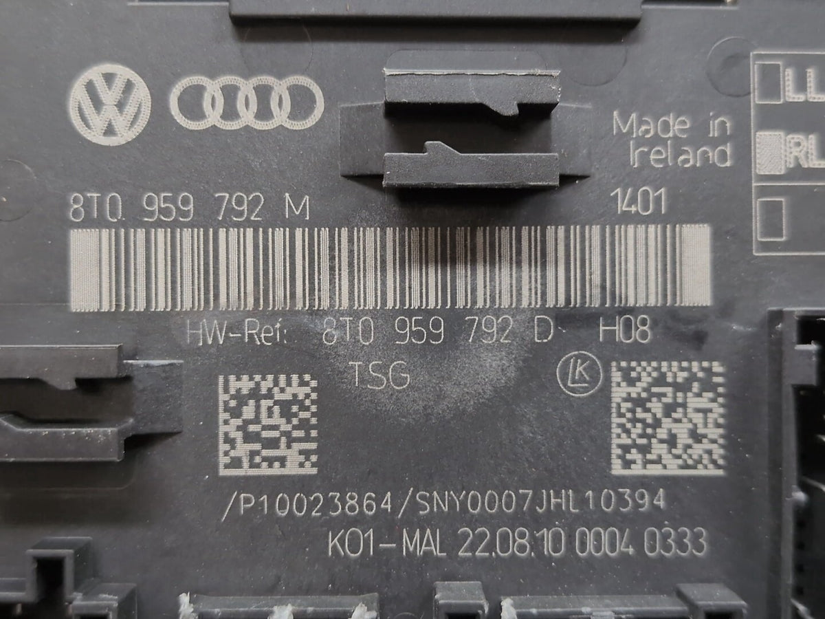 10-16 OEM AUDI A4 S4 S5 Front Left or Right Window Control Module
