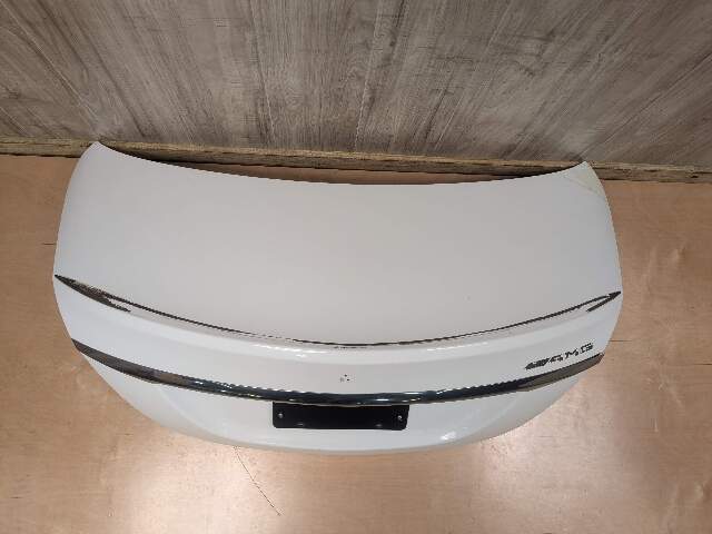 OEM MERCEDES W205 C300 C400 C43 C63 Rear Trunk Lid Panel Deck Shell White 149