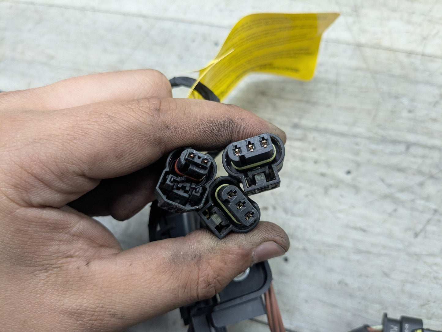 18-21 OEM BMW G01 G02 X3 X4 30iX Engine B46 Fuel Ignition Wiring Wire Harness