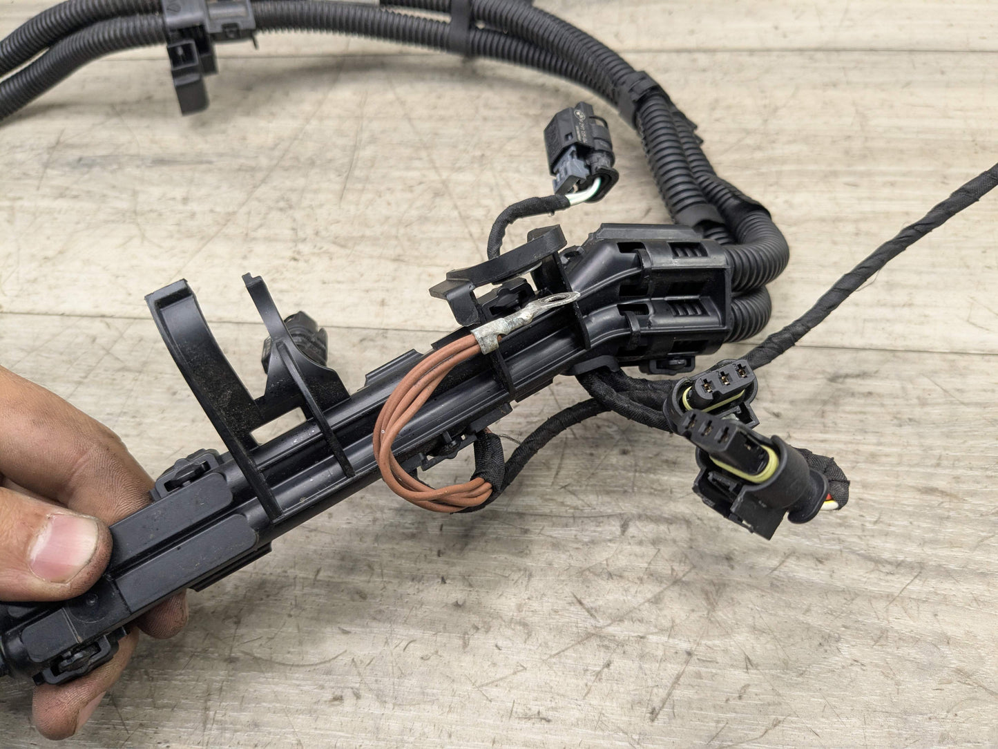 18-21 OEM BMW G01 G02 X3 X4 30iX Engine B46 Fuel Ignition Wiring Wire Harness