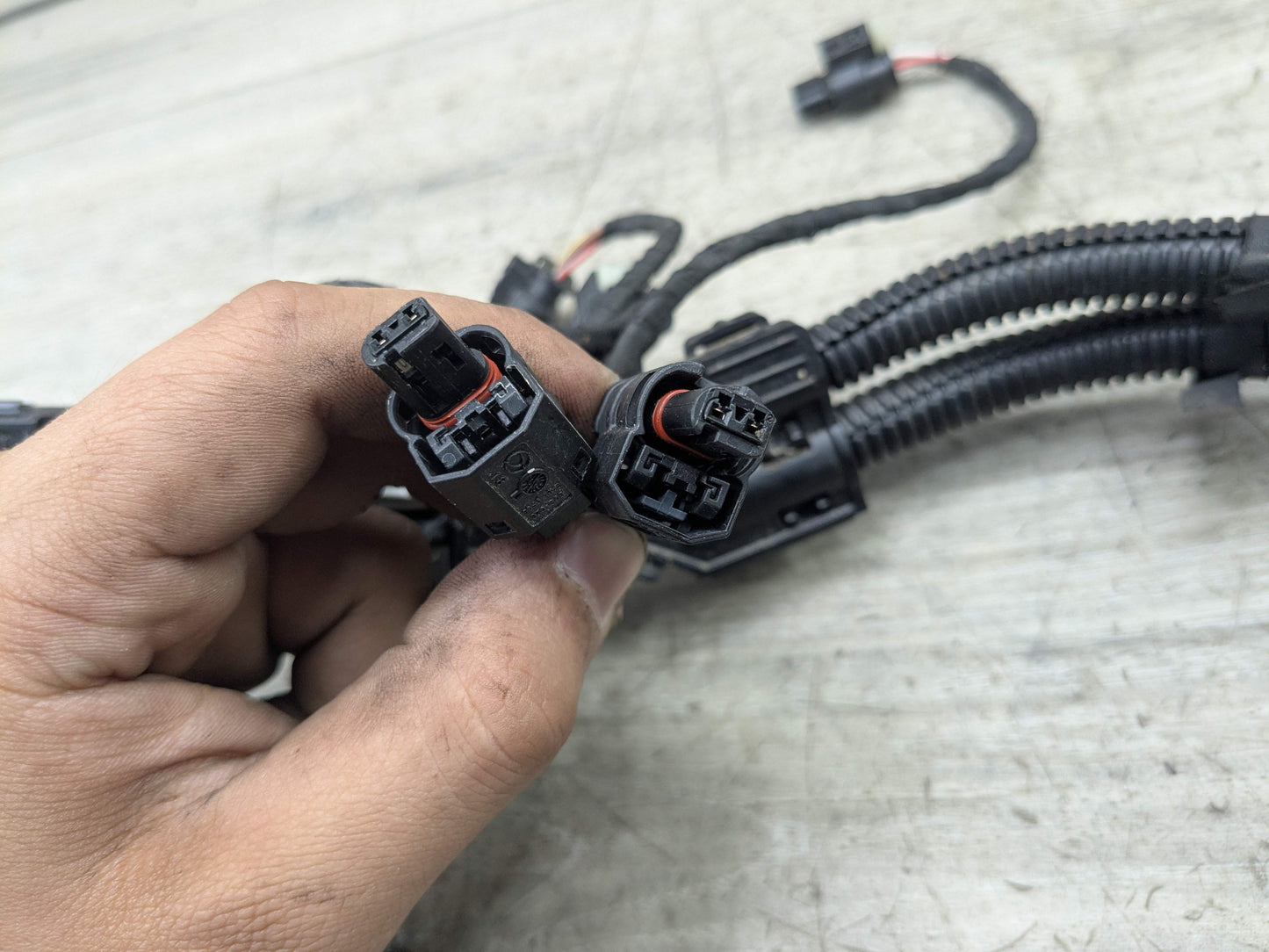 18-21 OEM BMW G01 G02 X3 X4 30iX Engine B46 Fuel Ignition Wiring Wire Harness