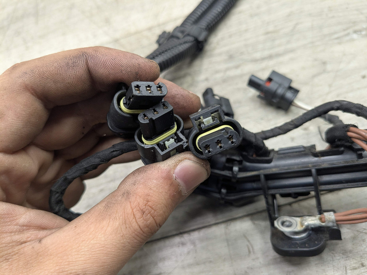 18-21 OEM BMW G01 G02 X3 X4 30iX Engine B46 Fuel Ignition Wiring Wire Harness