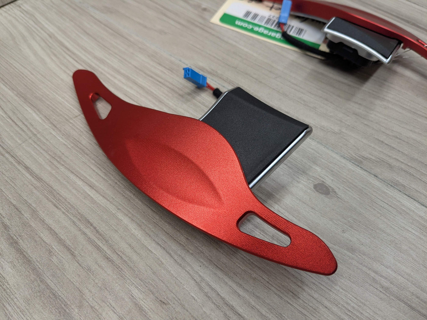 OEM BMW F44 G01 G20 G30 Left Right Steering Wheel Paddle Shifters RED EXTENSIONS