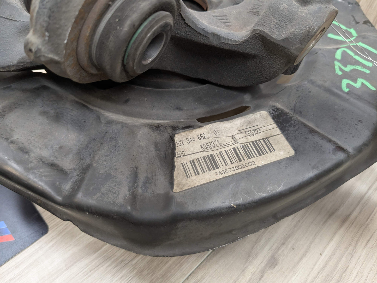 12-18 OEM BMW F30 328 330 335 340 REAR Right Driver Hub Knuckle Spindle Bearing