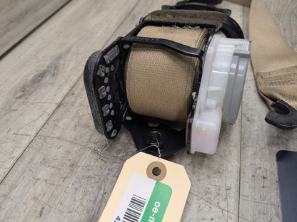 OEM BMW F25 F26 X3 X4 Front Right Passenger Side Upper Seat Belt Retractor BEIGE