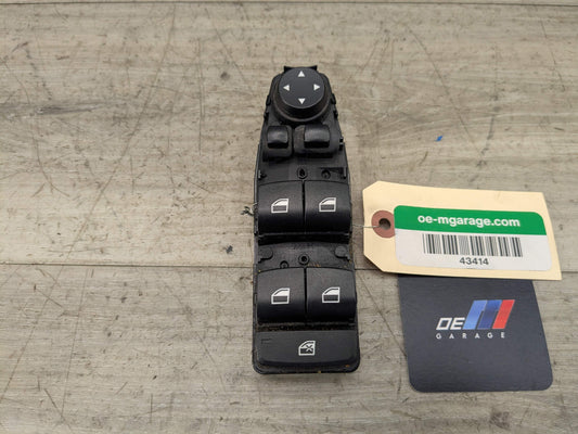 OEM BMW F06 F10 F25 F30 F80 Front Left Driver Main Master Power Window Switch