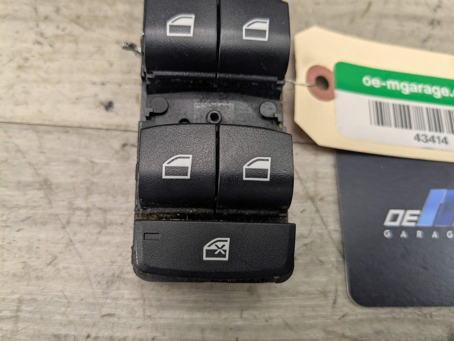 OEM BMW F06 F10 F25 F30 F80 Front Left Driver Main Master Power Window Switch