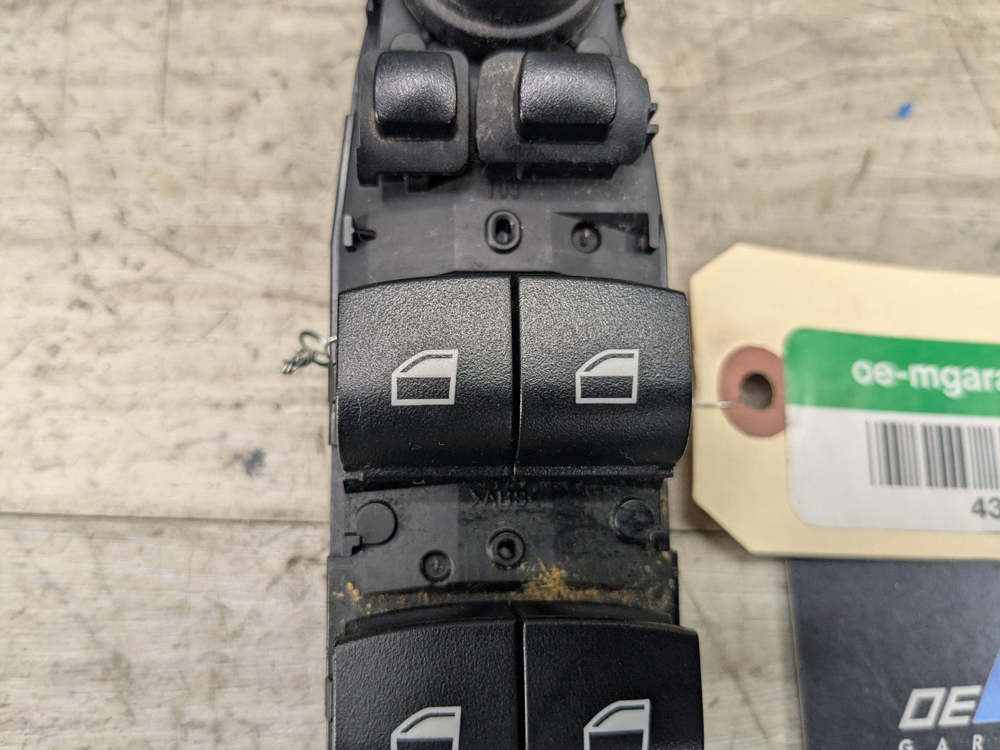 OEM BMW F06 F10 F25 F30 F80 Front Left Driver Main Master Power Window Switch