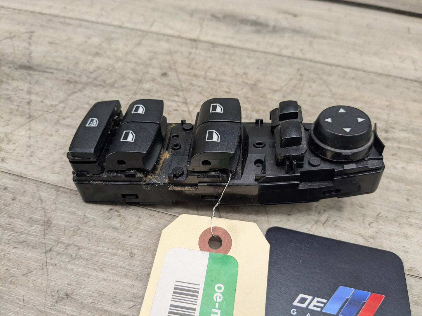 OEM BMW F06 F10 F25 F30 F80 Front Left Driver Main Master Power Window Switch