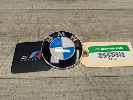 OEM BMW E90 F02 F22 F30 F32 F36 F80 F87 M3 M4 Rear Trunk Lid Round Emblem 74mm