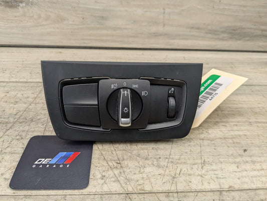 OEM BMW F22 F30 F32 F36 F80 Headlight Switch Control Panel Light Module BLACK