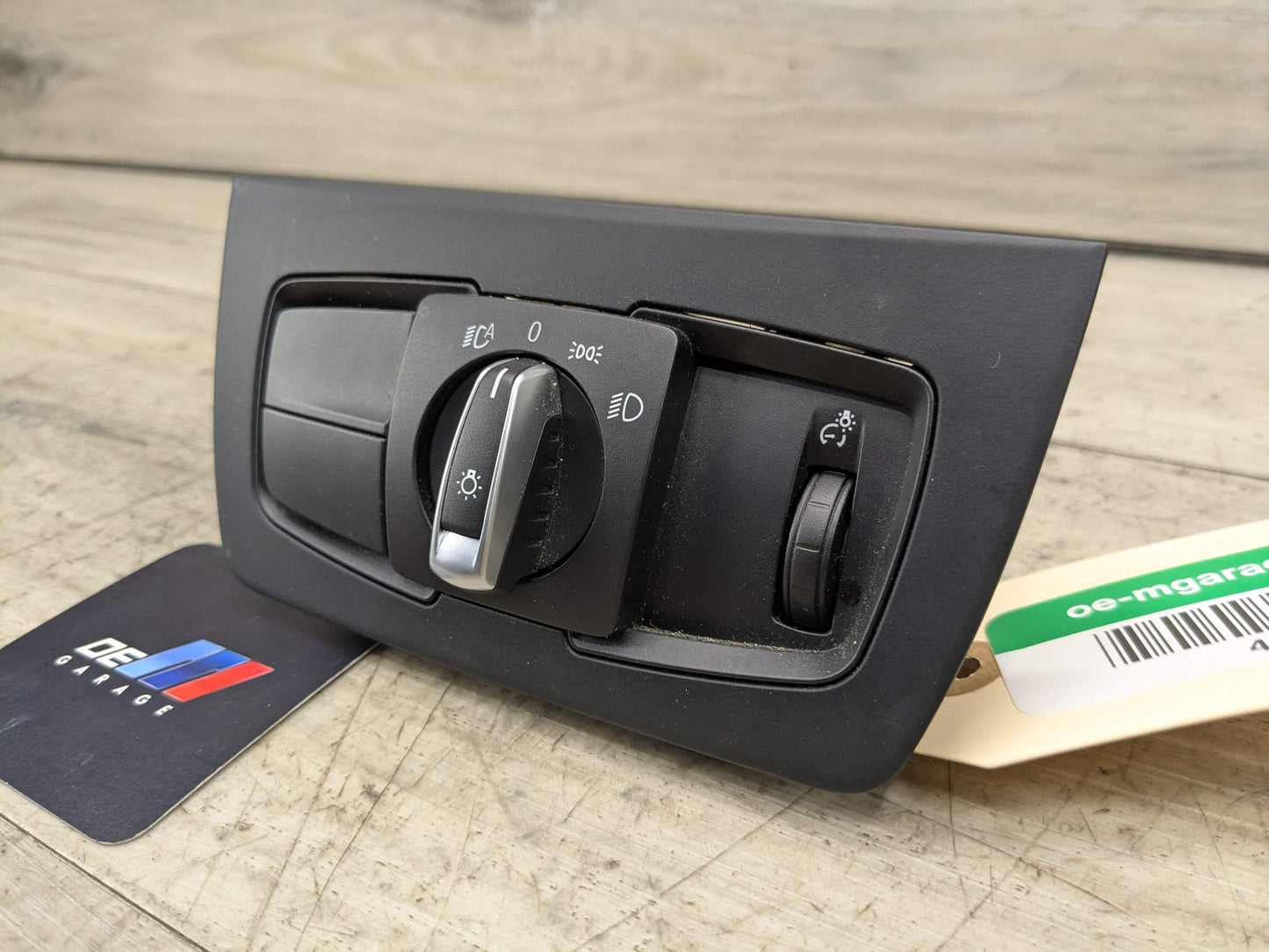 OEM BMW F22 F30 F32 F36 F80 Headlight Switch Control Panel Light Module BLACK