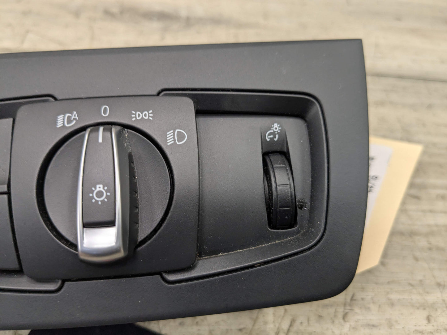 OEM BMW F22 F30 F32 F36 F80 Headlight Switch Control Panel Light Module BLACK