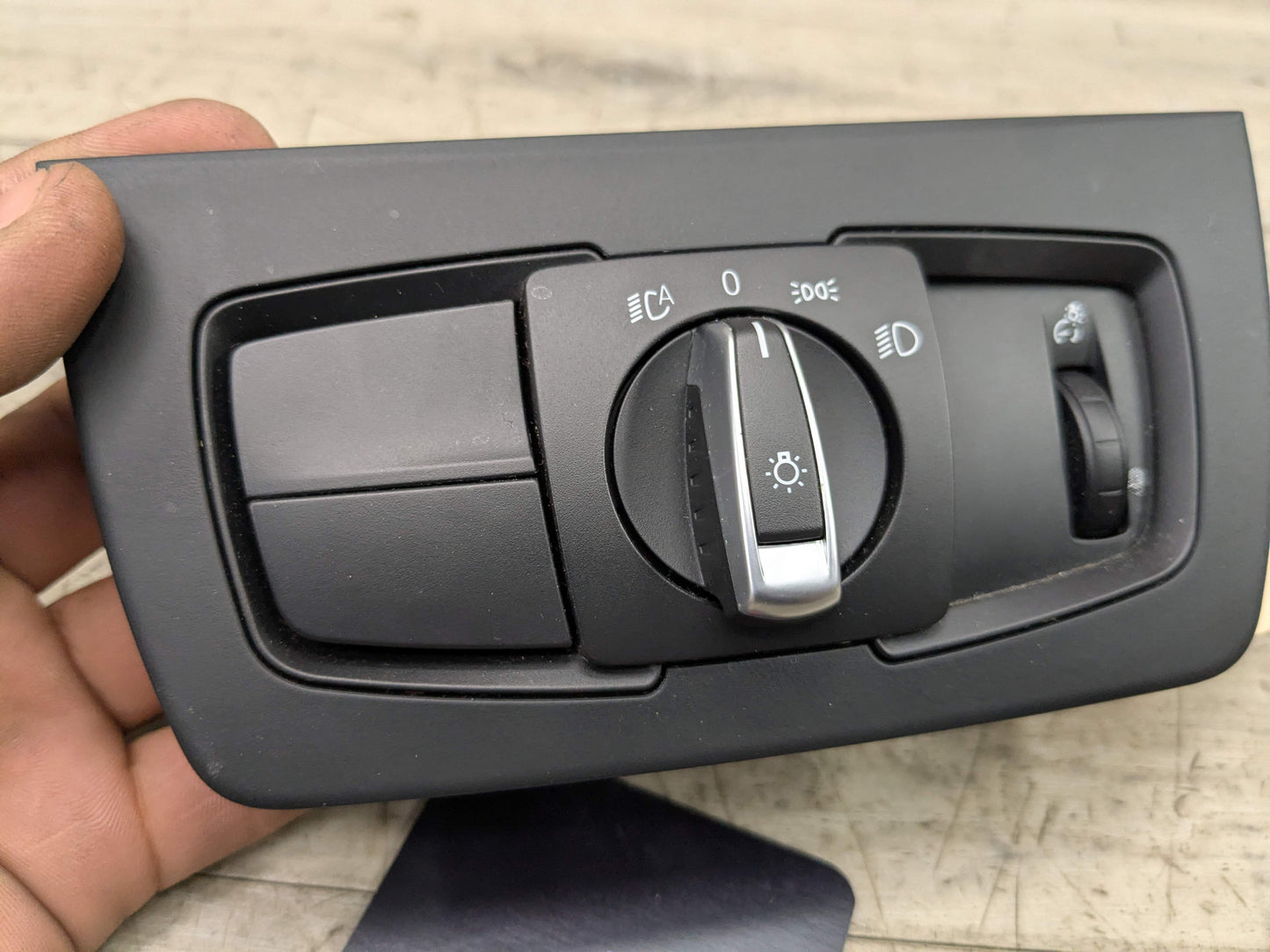 OEM BMW F22 F30 F32 F36 F80 Headlight Switch Control Panel Light Module BLACK